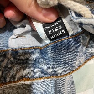 SHEIN Blue Denim Jeans